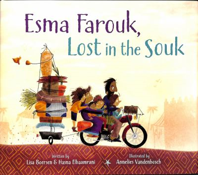 Book cover for Esma Farouk, Lost in the Souk by Lisa Boersen